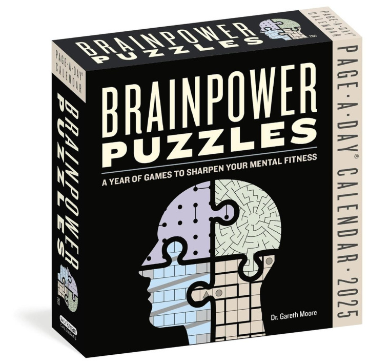 Kalendář/Diář Brainpower Puzzles Page-A-Day® Calendar 2025 Workman Calendars