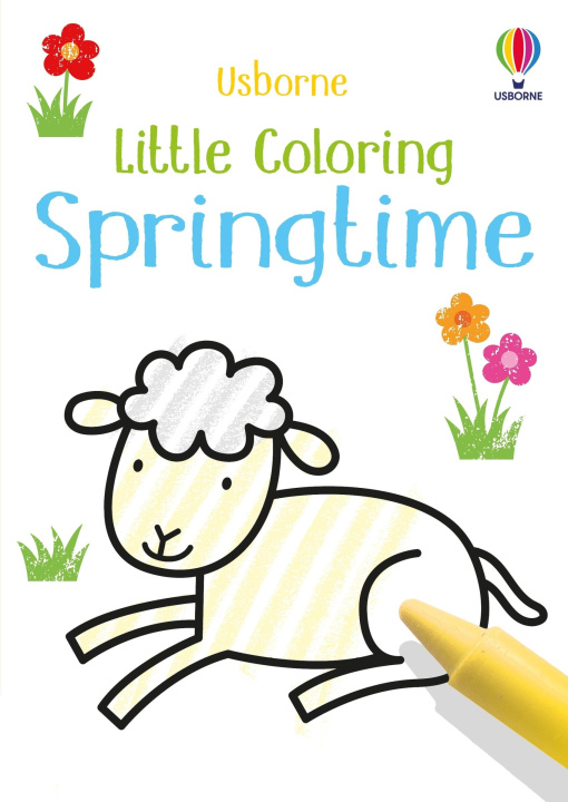 Book Little Coloring Springtime Jenny Brown