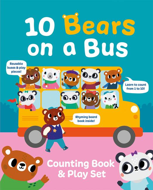 Buch 10 Bears on a Bus Holly Giblin