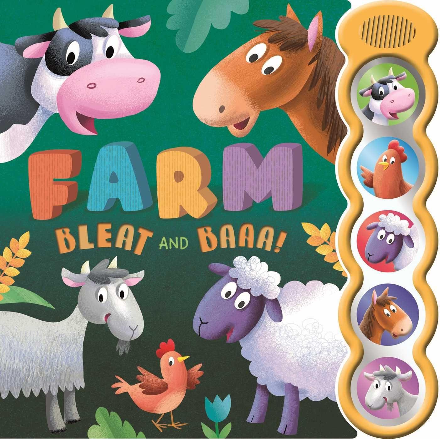 Knjiga Farm Bleat and Baaa! Hannah Wood