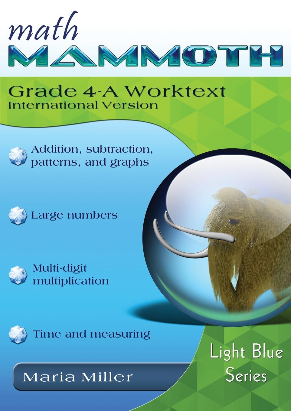 Buch Math Mammoth Grade 4-A Worktext, International Version 