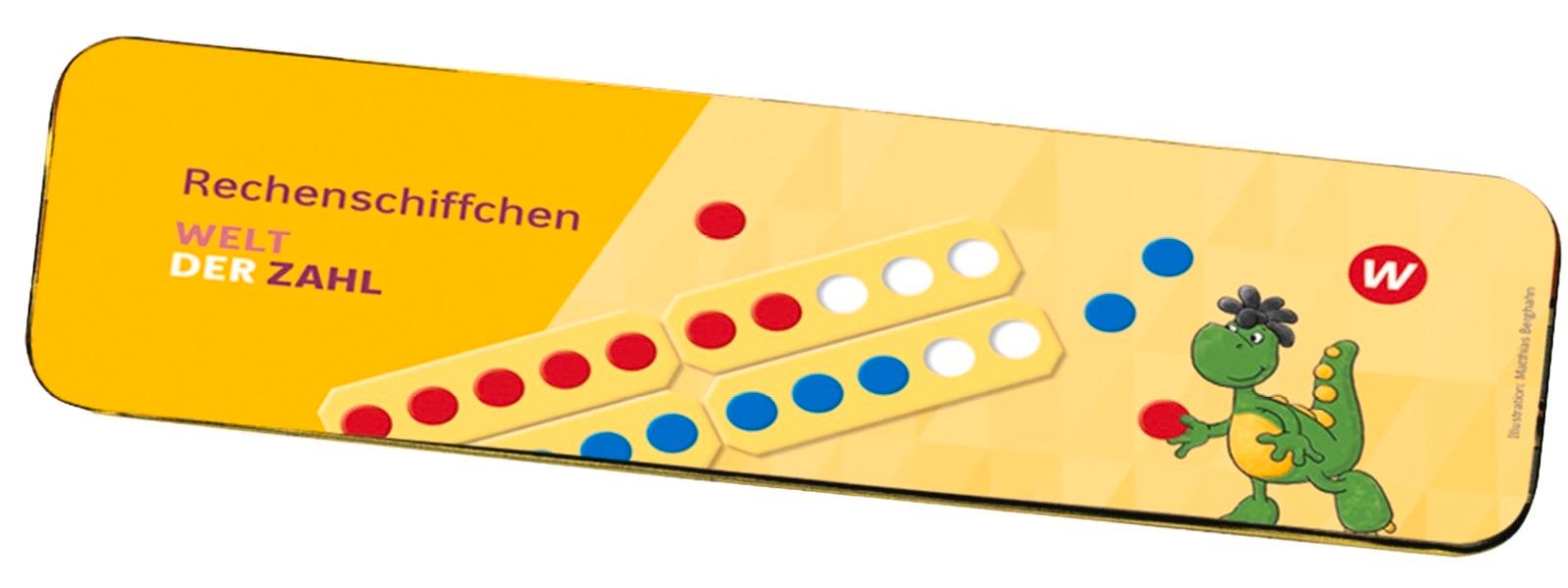 Igra/Igrača Die Rechenschiffchen. im Blechetui 