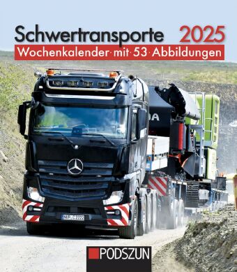 Kalendář/Diář Schwertransporte 2025 