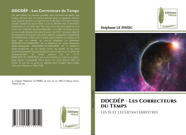 Knjiga DDCDÉP - Les Correcteurs du Temps Stephane LE PINIEC