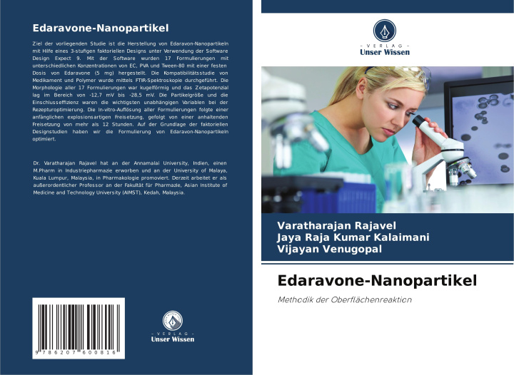 Buch Edaravone-Nanopartikel Jaya Raja Kumar Kalaimani