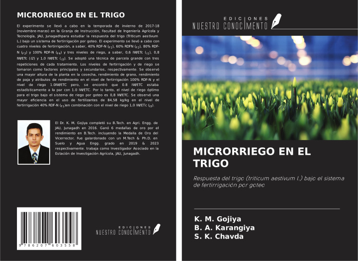 Knjiga MICRORRIEGO EN EL TRIGO B. A. Karangiya
