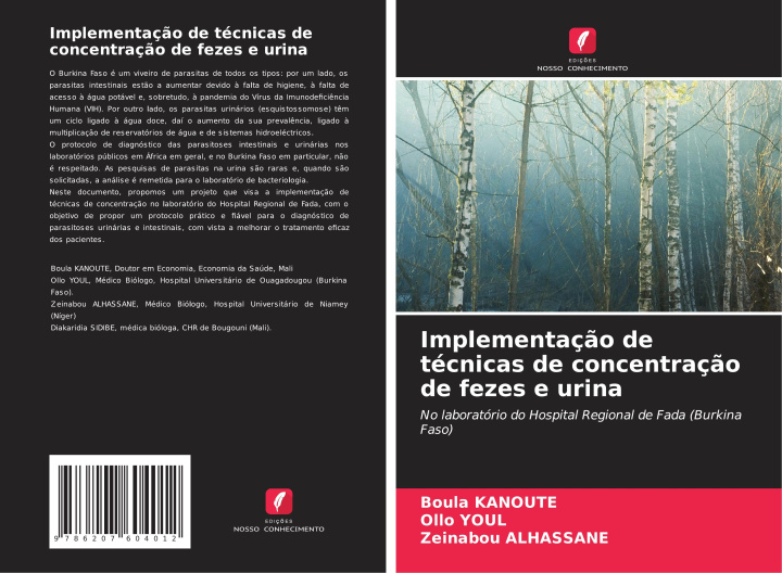 Knjiga Implementaç?o de técnicas de concentraç?o de fezes e urina Ollo Youl
