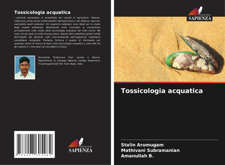 Knjiga Tossicologia acquatica Mathivani Subramanian