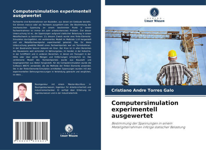 Knjiga Computersimulation experimentell ausgewertet Cristiano André Torres Galo