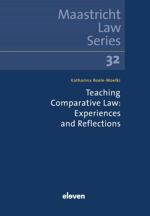 Livro Teaching Comparative Law Katharina Boele-Woelki