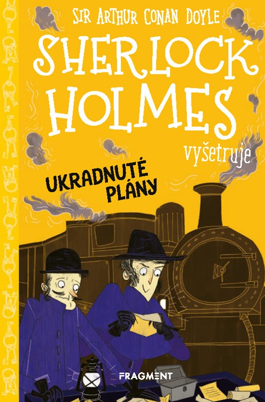 Książka Sherlock Holmes vyšetruje: Ukradnuté plány 