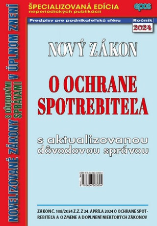 Kniha Nový zákon o ochrane spotrebiteľa 