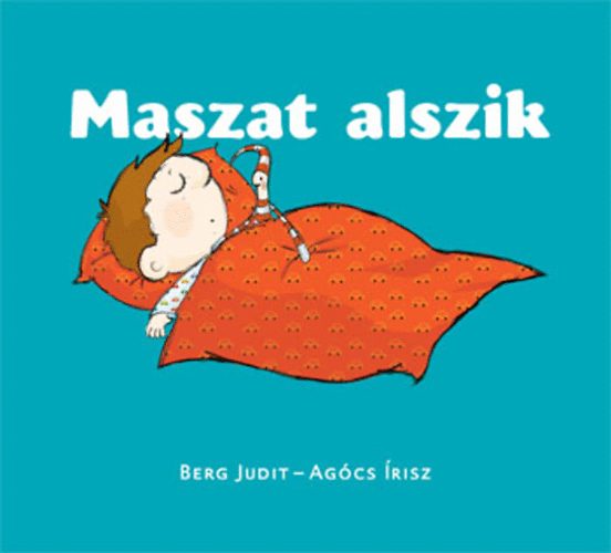 Book Maszat alszik Berg Judit