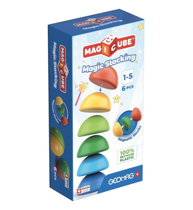 Hra/Hračka Geomag Magicube Stacking 6 dílků 