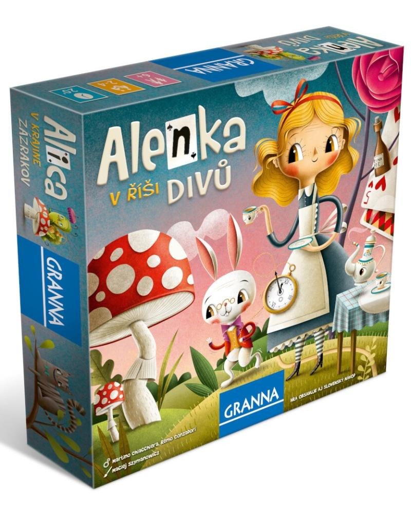 Jogo/brinquedo Alenka v říši divů - hra Martino Chiacchiera