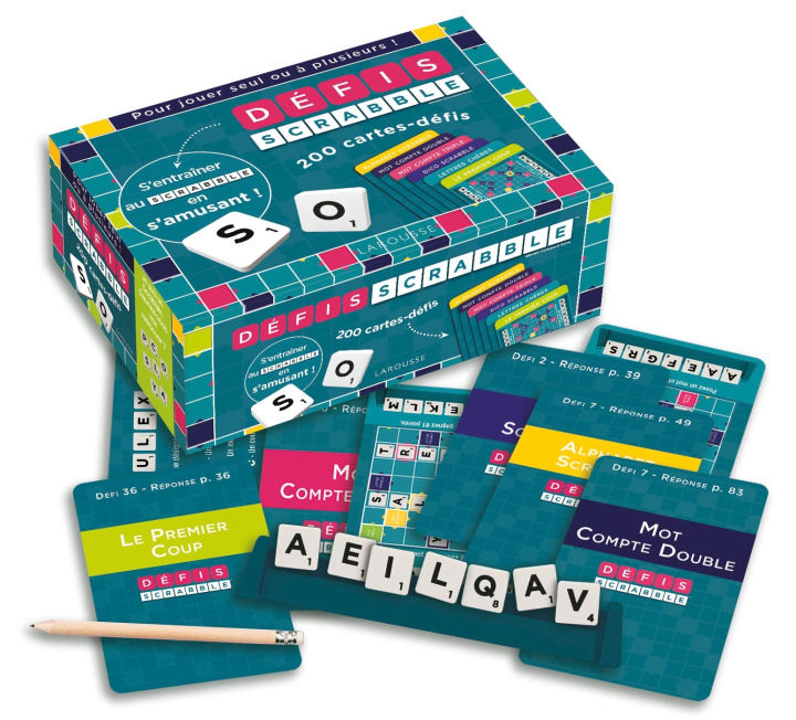 Книга Défis Scrabble Michèle Lecreux