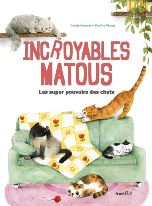 Book Incroyables chats Carole Bourset