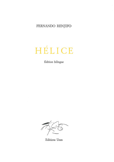 Knjiga Hélice Fernando Renjifo