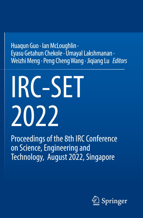 Knjiga IRC-SET 2022 Huaqun Guo