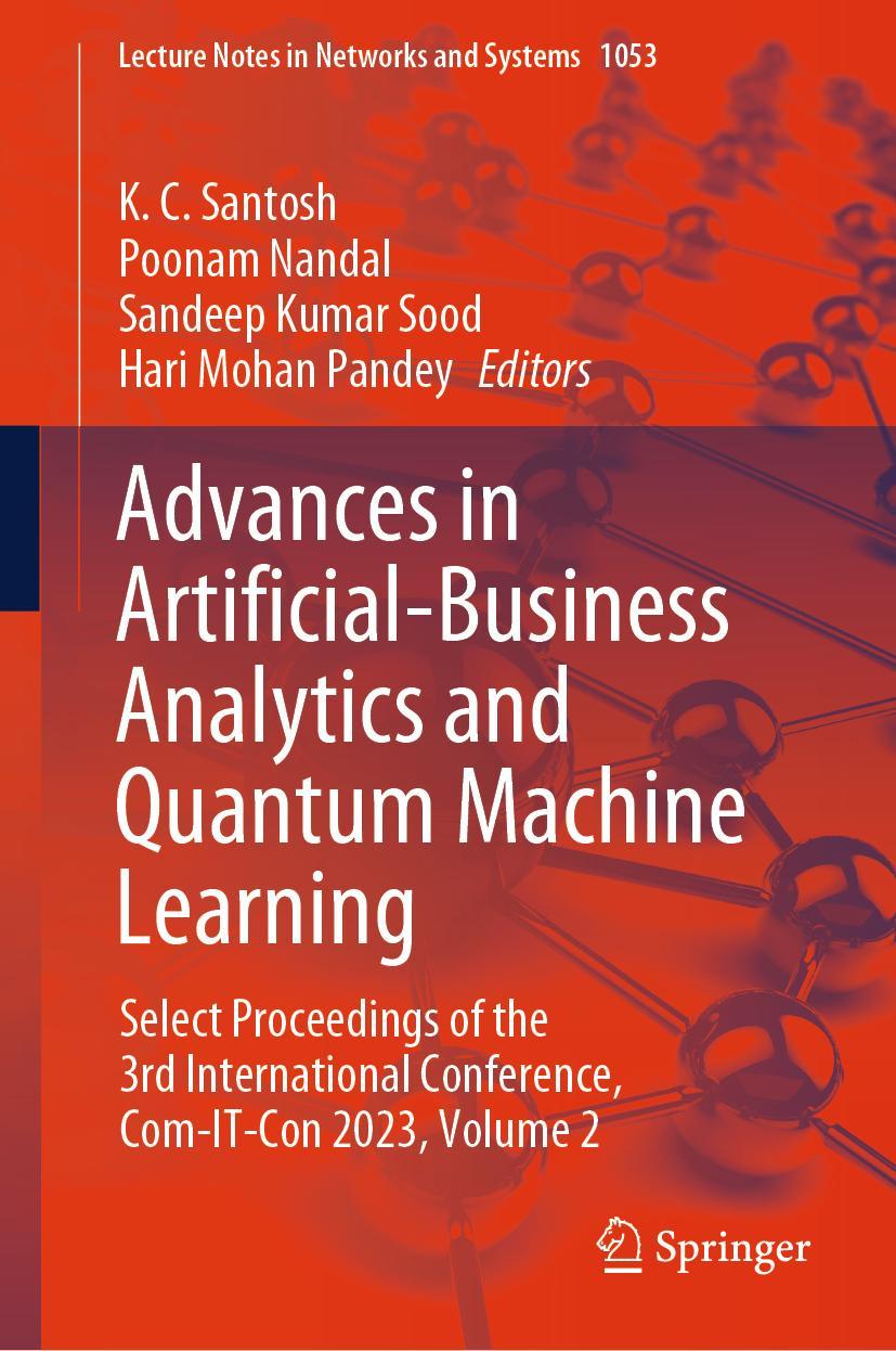 Boek Advances in Artificial-Business Analytics and Quantum Machine Learning KC Santosh