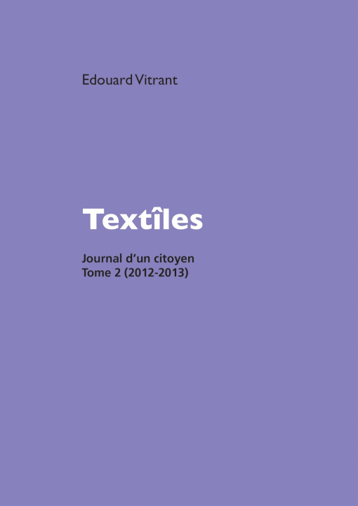 Knjiga Textîles Edouard Vitrant