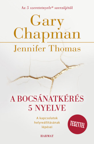 Książka A bocsánatkérés 5 nyelve Jennifer Thomas