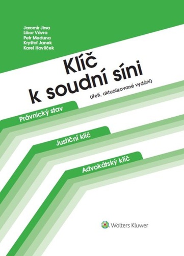 Carte Klíč k soudní síni Jaromír Jirsa