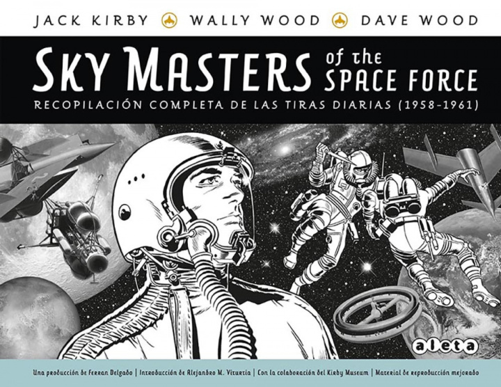 Kniha SKY MASTERS OF THE SPACE FORCE (TIRAS DIARIAS 1958-1961) JACK KIRBY