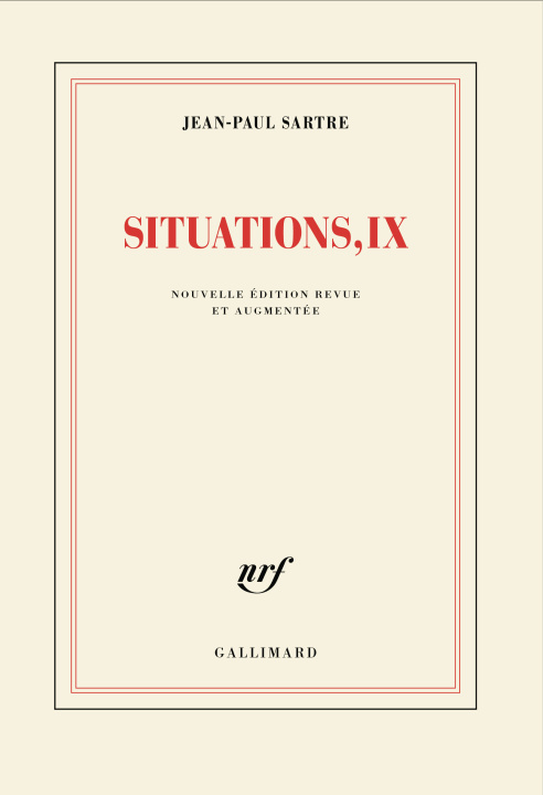 Knjiga Situations Sartre