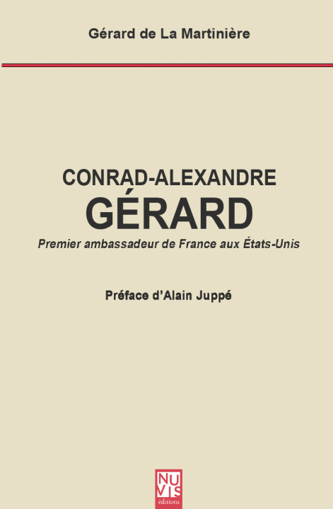 Kniha Conrad-Alexandre Gérard de La Martinière