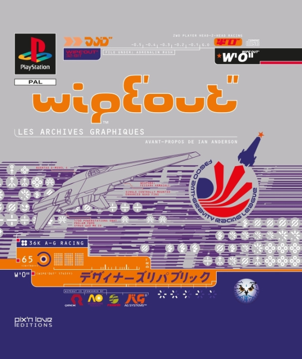 Kniha WipEout Futurism. Les Archives Graphiques Harris Duncan