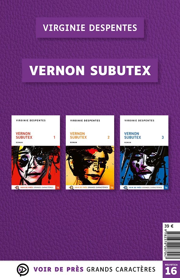Boek OFFRE DECOUVERTE VERNON SUBUTEX Despentes