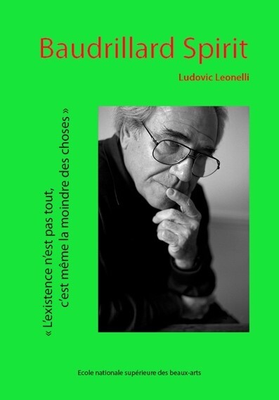 Knjiga La séduction Baudrillard Leoneti