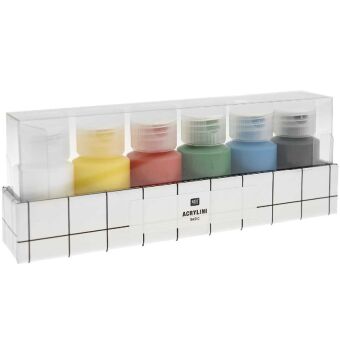 Igra/Igrača Acrylini Set Basic, 6 x 22 ml 