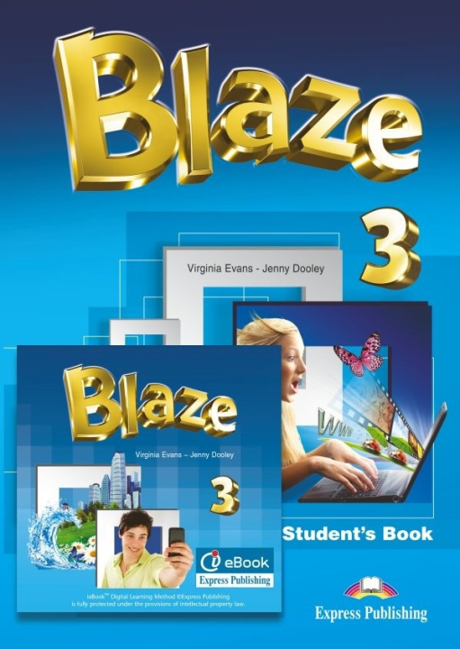 Книга Blaze 3 SB + interactive e-book Virginia Evans