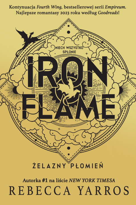 Knjiga Iron Flame. Żelazny płomień. Edycja w miękkiej oprawie 