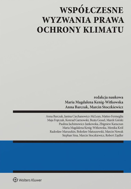 Kniha Współczesne wyzwania prawa ochrony klimatu 