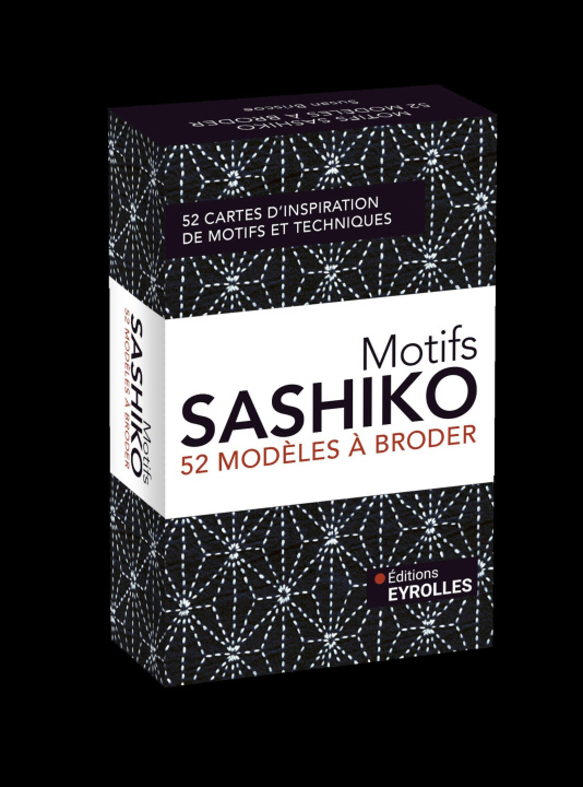 Book Motifs sashiko 52 modèles à broder Briscoe