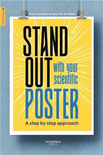 Knjiga Stand Out With Your Scientific Poster /anglais Hans van de Water