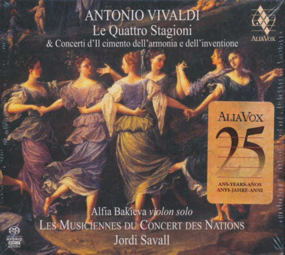 Audio Vivaldi: Le Quattro Stagioni - SACD 
