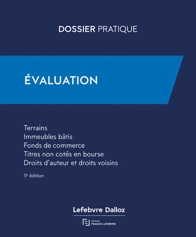 Book Evaluation 2024 Redaction Francis Lefebvre
