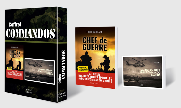 Könyv Coffret Commandos Louis Saillans