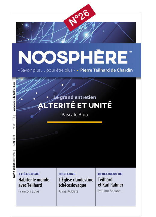 Knjiga Noosphère N°26 - Altérité et unité 