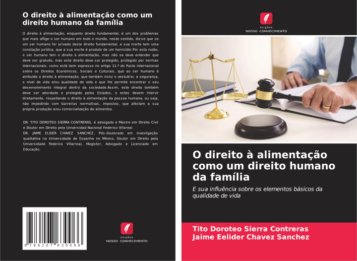Libro O direito à alimentação como um direito humano da família TITO DOROTEO SIERRA CONTRERAS