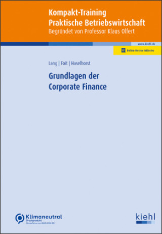 Buch Grundlagen der Corporate Finance Carsten Lang