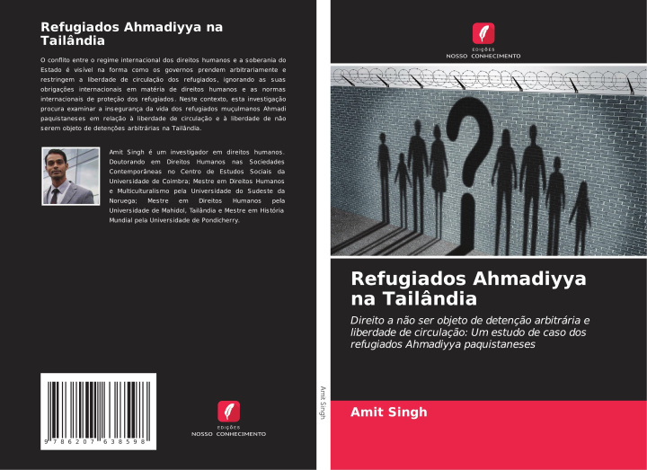 Knjiga Refugiados Ahmadiyya na Tailândia Amit Singh