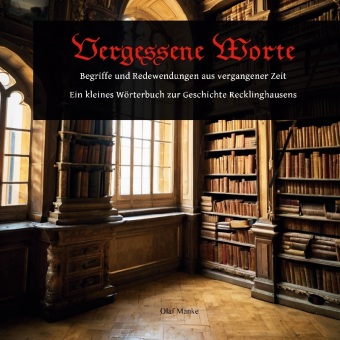 Book Vergessene Worte Olaf Manke