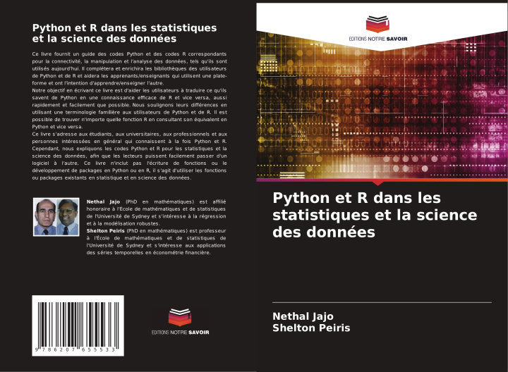 Knjiga Python et R dans les statistiques et la science des données Nethal Jajo