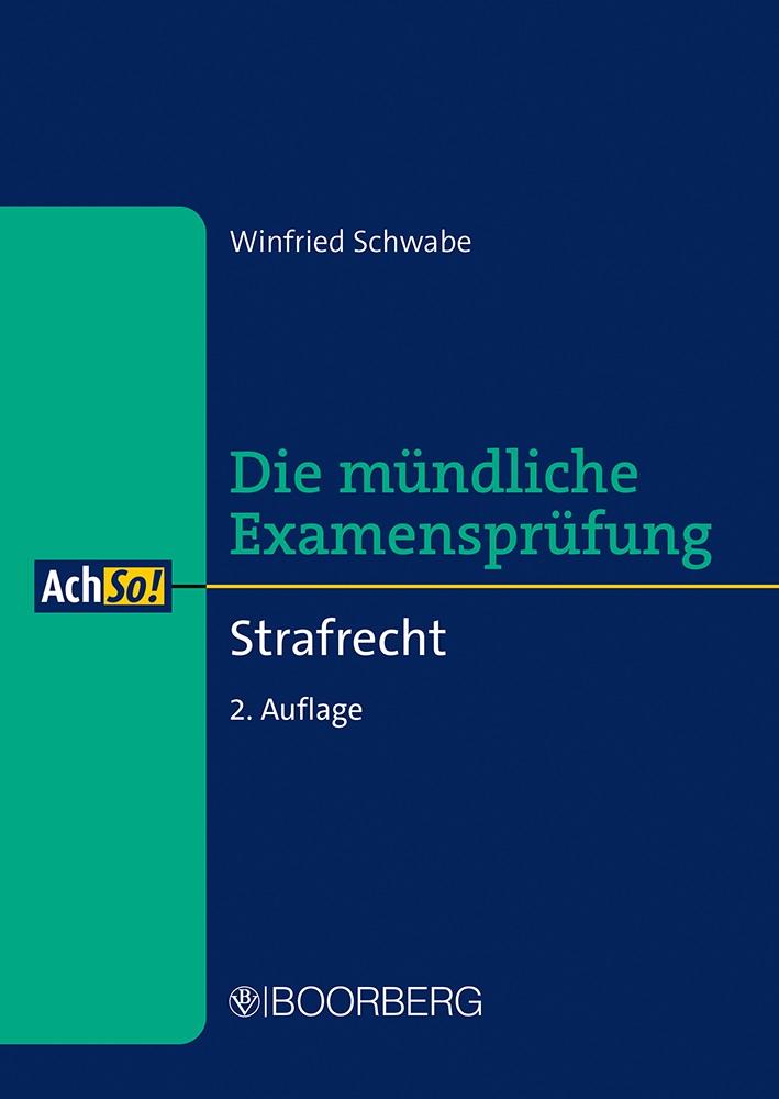 Knjiga Strafrecht Winfried Schwabe