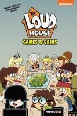 Livro LOUD HOUSE GN23 GAMES & GAINS LOUD HOUSE CREATIVE TEAM